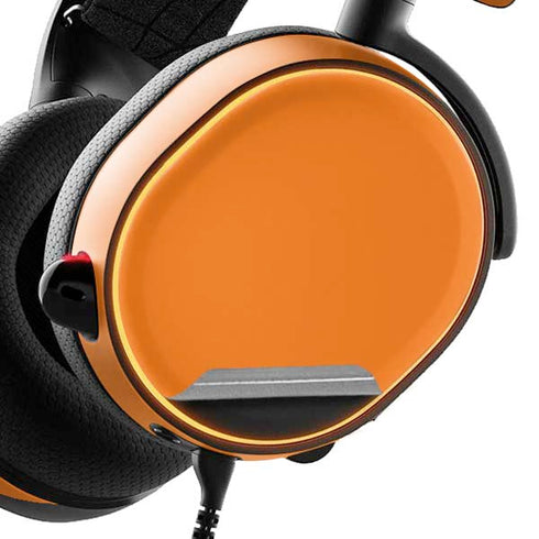 Orange Solid SteelSeries Arctis 3 Skin
